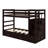 Twin Over Twin Bunk Bed With Trundle-1862425546