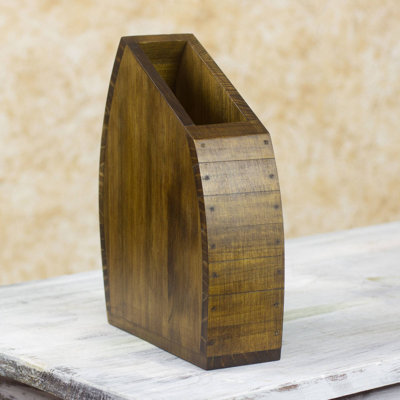 Barlowe Handmade Wood Table Vase