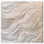 «Silver Waves II», toile minimaliste abstraite par Art Remedy-107782737-107782765