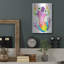 Red Barrel Studio® «Rainbow Frog» par Hello Angel, art mural en métal-295500194
