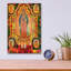 Bungalow rose «Ysleta Madonna» par Mark A Paulda, art mural en verre acrylique-713466627