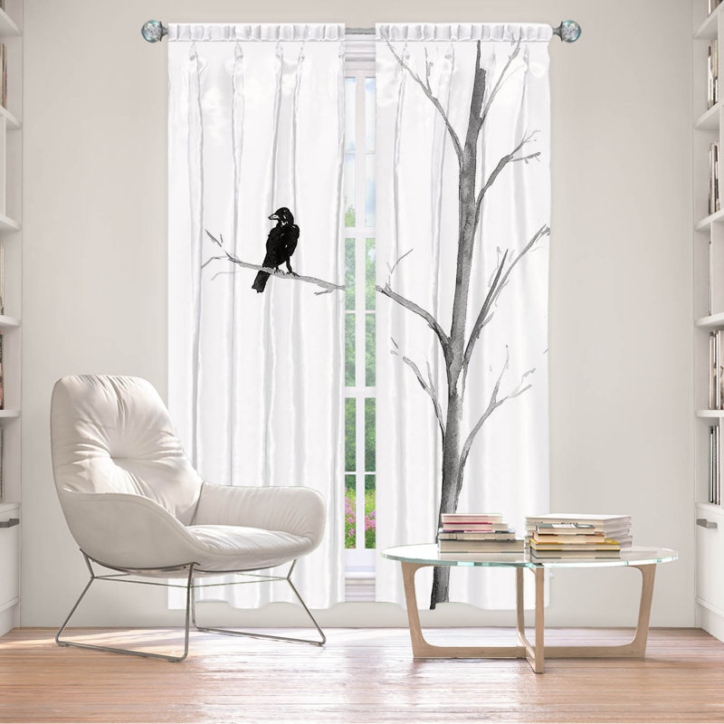 Room Darkening Curtain Pair, 20" W x 52" L