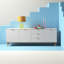 Odacia 200 Cm Wide 3 Drawer Sideboard