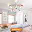 Lustre coloré 8 lumières, lustre moderne Spoutnik, luminaire pour enfants avec lumières multicolores arc-en-ciel amusantes-1140261106-1140261107