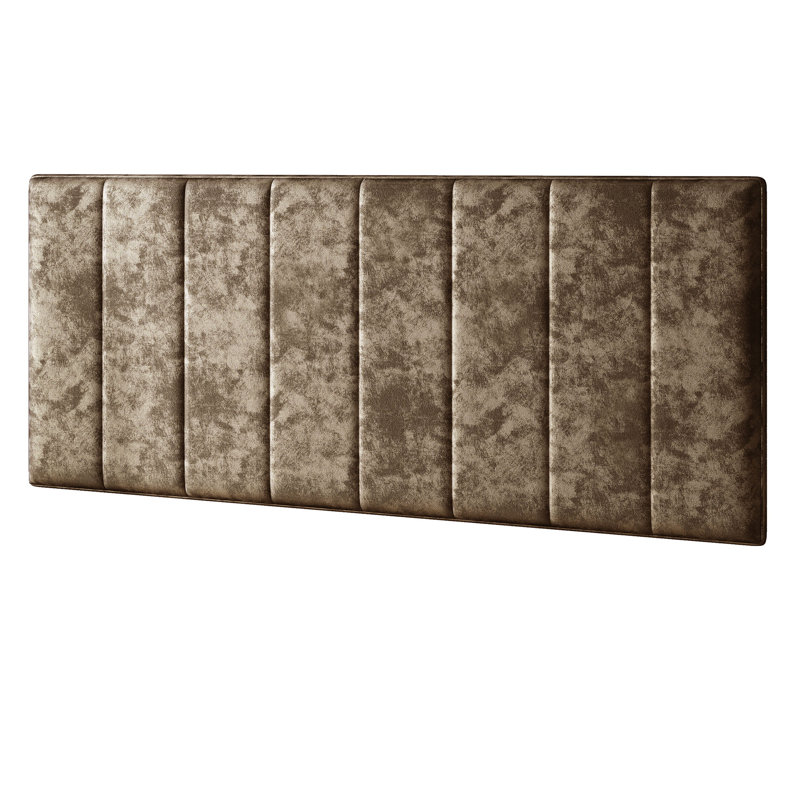 Hedley Upholstered Headboard, Double (4'6), Truffle