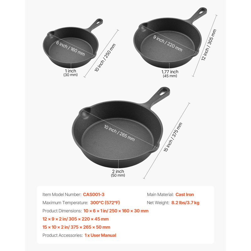 Non-Stick Frying Pan Set