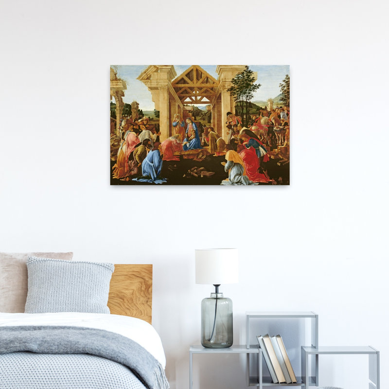 The Adoration Of The Magi, C.1478-82 Contemporary Wall Art Print, 60.96cm H x 91.44cm W