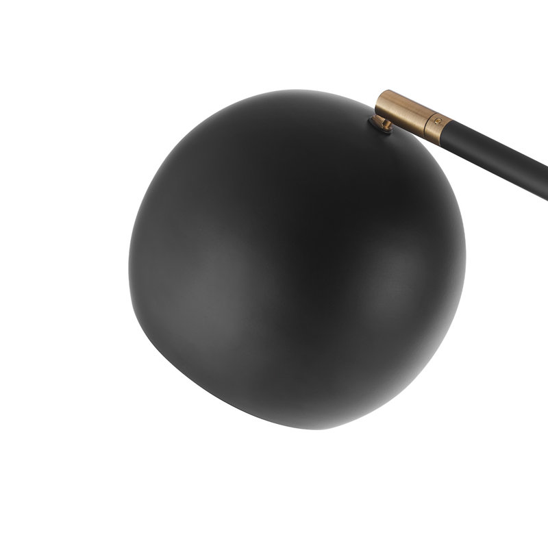 Jessyca 60'' Matte Black Floor Lamp