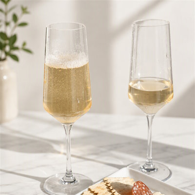 Plastic Champagne Flutes Set of 4 (10oz)