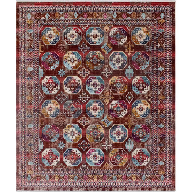 Lucha Geometric Indoor Rug