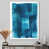 White Picture Framed