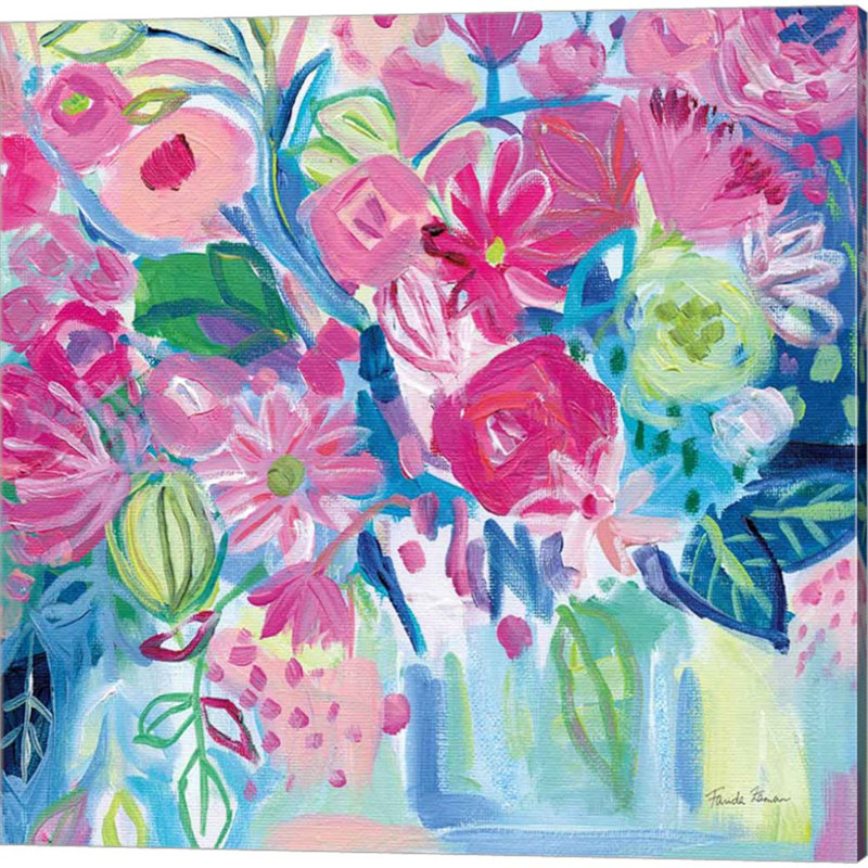 " Spring Burst I & II " by Farida Zaman 2 - Pieces