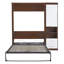 Lit escamotable double pleine grandeur avec armoire-1130382609