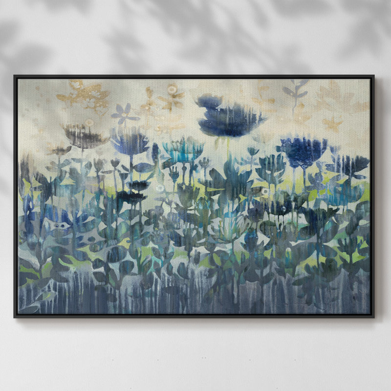 Premier jour du printemps, reproduction d'art sur toile, H 27 po x l 41 po x P 2 po, Noir