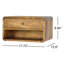 Table de chevet en bois massif