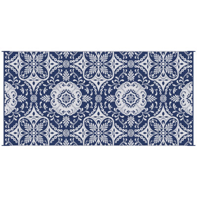 Outsunny Reversible Outdoor Area Rug
