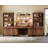 Aadam Home Office Furniture Set: 59" Modern Executive Desk With Charging Station & Storage Cabinet + 72" Tall Bookcases, Wood Computer Desk & Library Storage Shelf Cabinet For Work Study-680830298