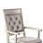 Merleen 18.5'' H Genuine Leather Upholstered Armchair