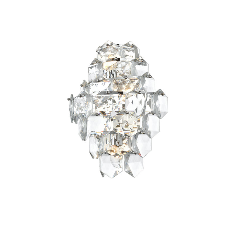 Cinda 18 inch Wall Sconce , Chrome
