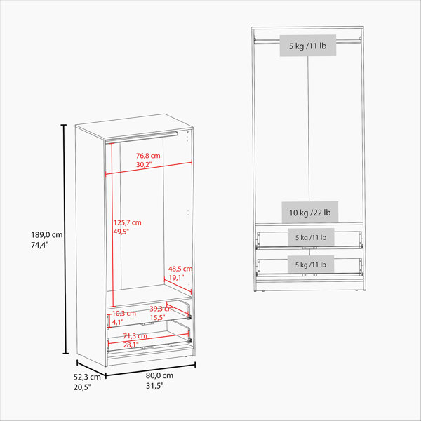 Dimensions du produit