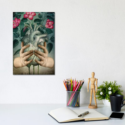 «A Green Heart» par Catrin Welz-Stein - impression d'art graphique