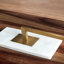 Lampe de table en métal 9 x 14,3 x 25,2 po