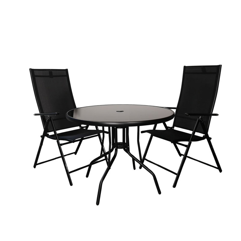 Stynke 2 - Person Patio Dining Set with Round Table