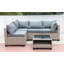 Ensemble de meubles de patio 5 pièces-263380216