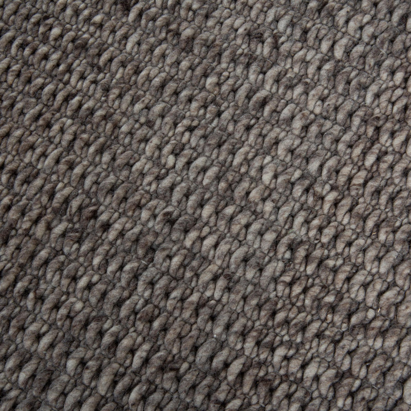 Tapis 100% laine tissé à la main, Rectangle 5 pi x 7 pi 6 po