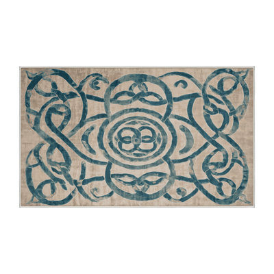 Tapis beige lavable à la machine