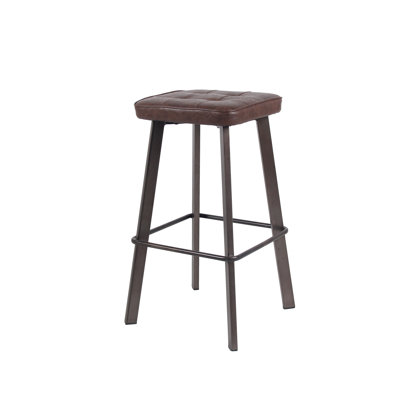 Akiylah Yes Bar Stool with Steel Frame
