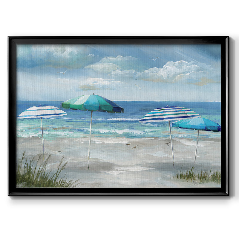 " Oceanside ", Black, 30" H x 44" W x 1.5" D