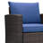 Barrada 7 - Person Patio Conversation Set with Cushions-2073308481