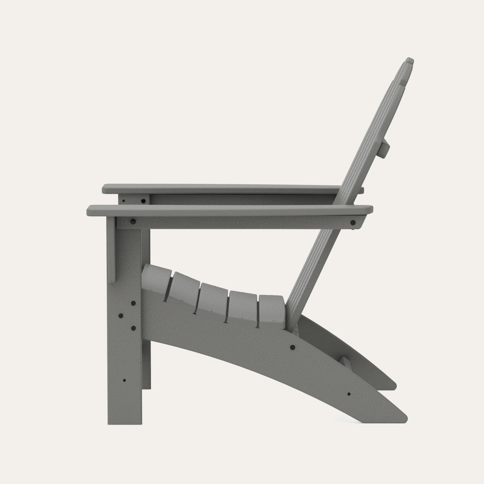 POLYWOOD® Vineyard Adirondack Chair, SlateGray