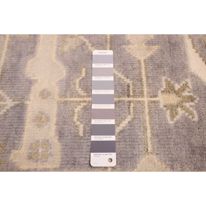 Tapis gris Royal Oushak 7 pi 10 po x 10 pi 1 po
