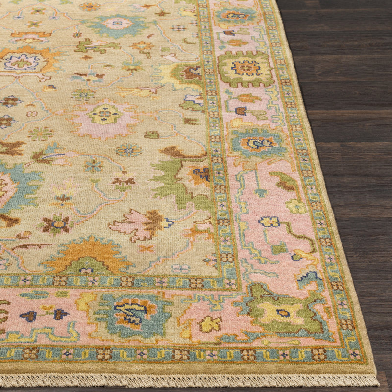 Hillcrest Wool Oriental Area Rug, Rectangle 2' x 3'