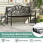 Metal Park Bench