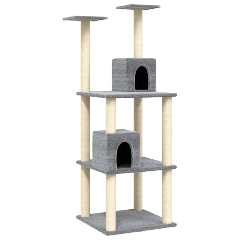 Lockesburg 141cm H Cat Tree, Light Grey