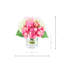 Peonies, Tulips and Hydrangeas in Glass Vase