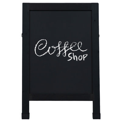 Chalkboard With Chalk And Eraser