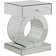 Matthieu Mirrored Glass Top End Table