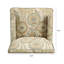 Élégante caractéristique de la chaise de maison - garniture cloutée en forme de bulle, style de vie chic et élégant
