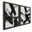 «Black Magic I», peinture sur toile 2 pièces-845326314-845326307