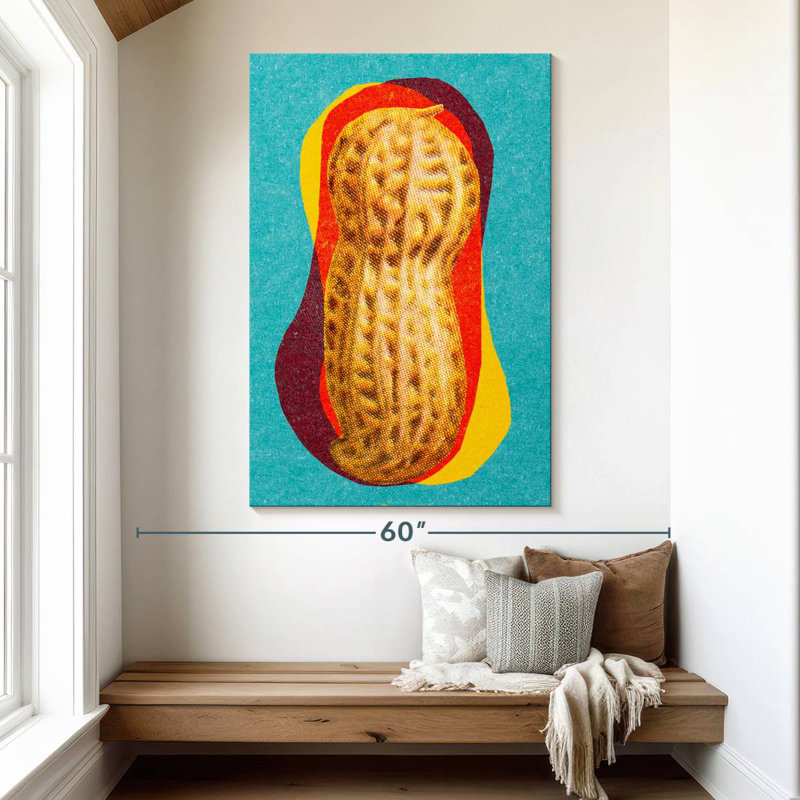 Yarlin Peanut, 51" H x 34" W