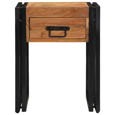 Solid Wood End Table