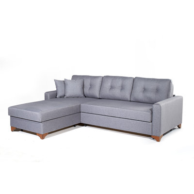 Elrey 98.4" Wide Left Hand Facing Sleeper Sofa & Chaise