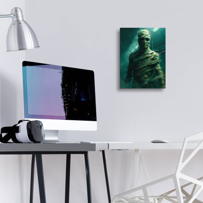 Epic Art 'Forsaken Guardian' by r3darch0n Acrylic Glass Wall Art
