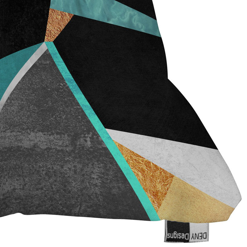 Coussin décoratif géométrique elisabeth fredriksson, 16 po x 1 po