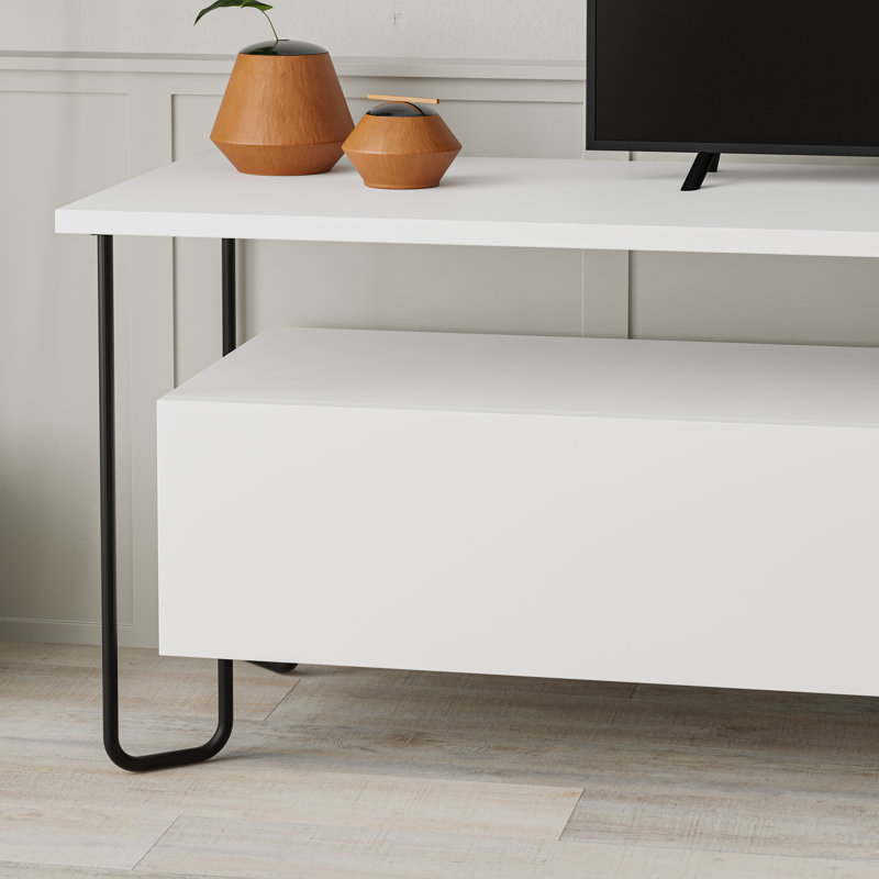 Airi TV Stand for TVs up to 55", White