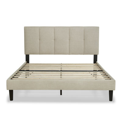 Dajai Upholstered Unfinished Platform Bed